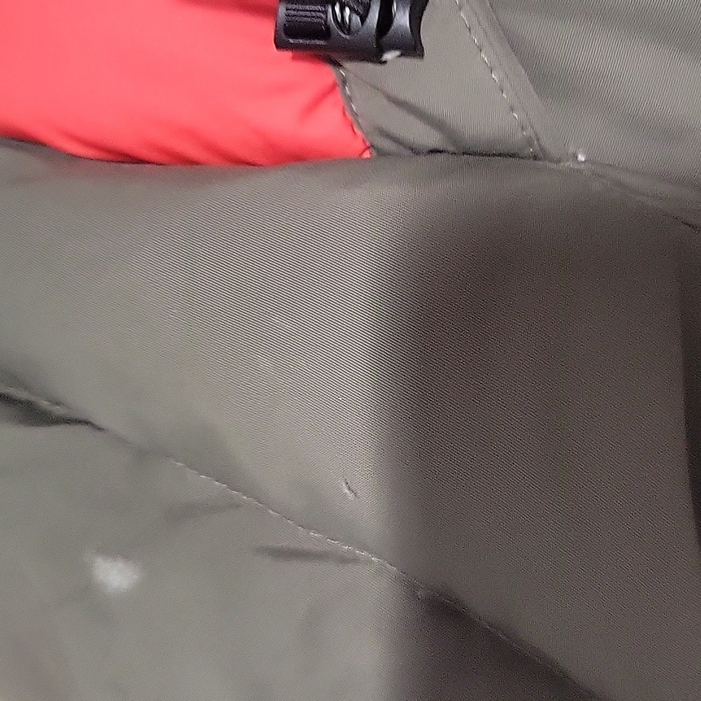 The North Face S Olive Hooded Parka Jacket - Picture 10 of 11